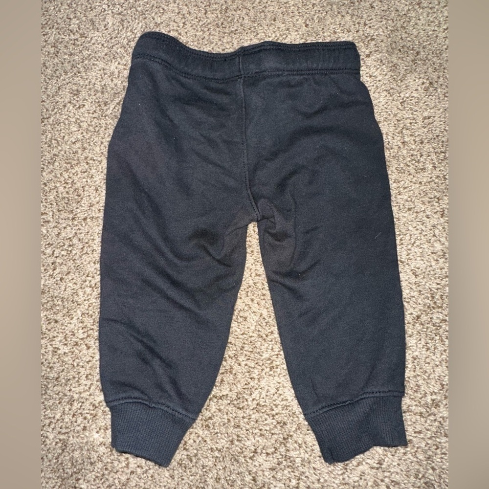 Kids Carter's black Jogger Pants - Picture 2 of 3